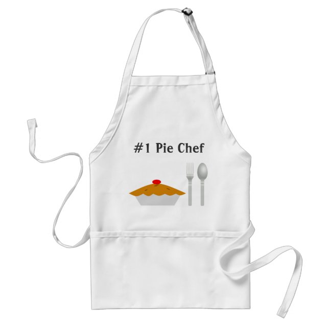 Delantal #1 Pie Chef Apron (Frente)