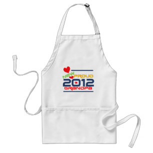 Delantal 2012 camisetas y regalos orgullosos del abuelo