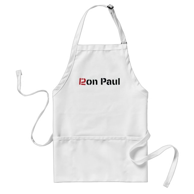 Delantal 2012 de Ron Paul (Frente)