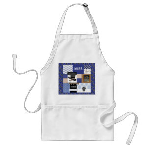 Delantal 2025 Grad Cap, Diploma, Word Finalmente Tassel Wor
