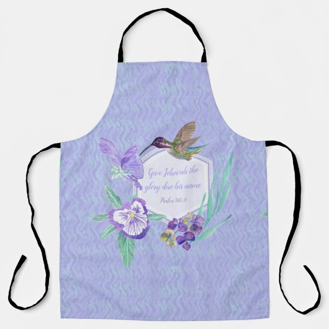 Delantal 2025 JW year text customizable (Anverso)