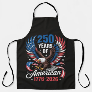 Delantal 250 Aniversario USA Águila Patriótica 250 Años
