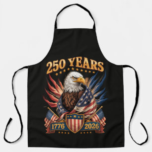Delantal 250 años aniversario 250 de Estados Unidos patriót