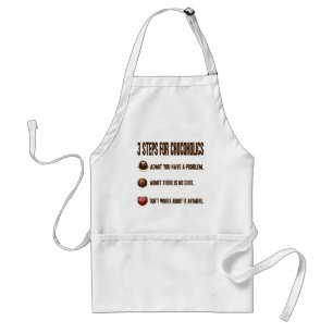 DELANTAL  3 PASOS PARA CHOCOHOLICS