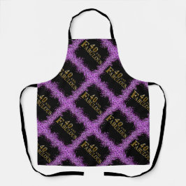 Delantal 40.º cumpleaños