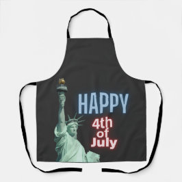 Delantal 4 de julio Estatua de la Libertad