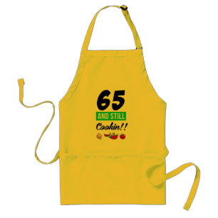 Delantal 65 y aún Cookin