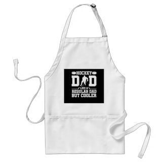 Delantal A Un Padre De Hockey Le Gusta Un Padre Regular Per