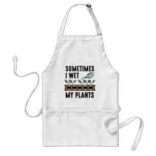Delantal A Veces Mojo Mis Plantas