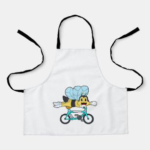 Delantal Abeja con bicicleta