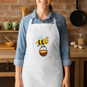Delantal Abeja con miel