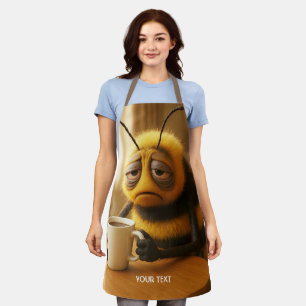 Delantal Abeja de fantasía muy linda y cansada