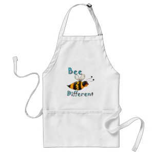 Delantal Abeja Diferente Manchada