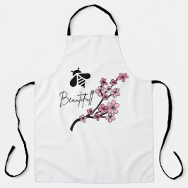 Delantal abeja hermosa