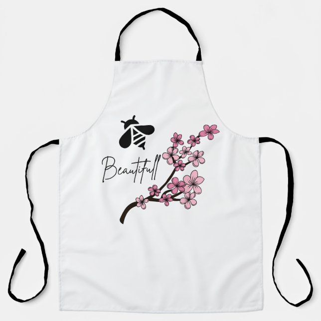 Delantal abeja hermosa (Anverso)