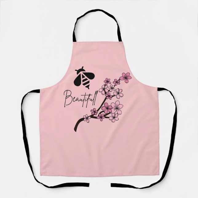 Delantal abeja hermosa (Anverso)