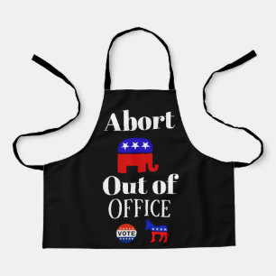 Delantal Abortar GOP fuera de la oficina Apron