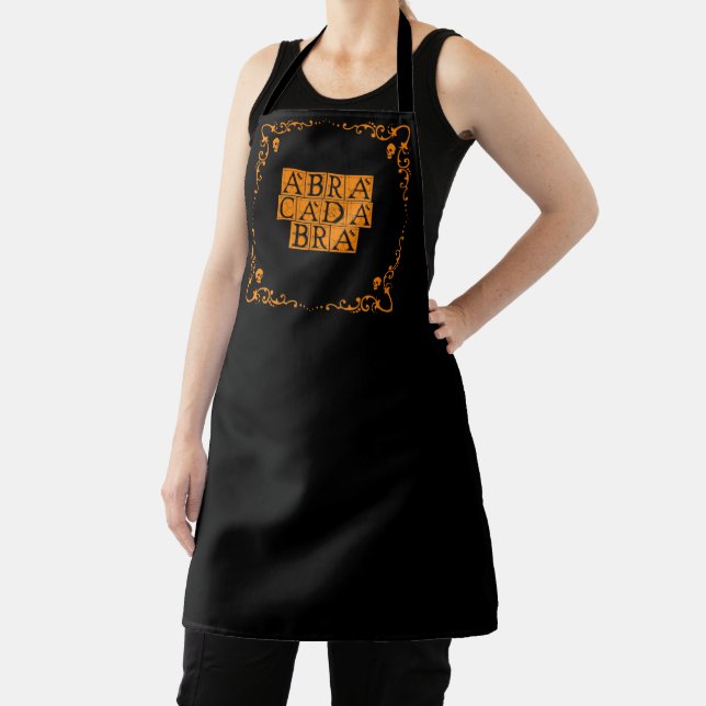 Delantal Abracadabra Magic Word All-Over Print Apron (in situ)