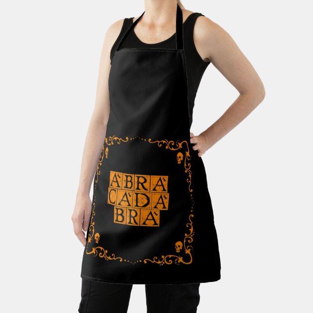 Delantal Abracadabra Magic Word All-Over Print Apron (in situ)