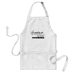 Delantal Abrazos o galletas de las abuelas