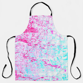 Delantal Abstract Pink & Blue