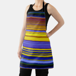 Delantal Abstract Stripes Design 1