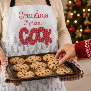 Delantal Abuela Divertida Navidad Cocina Regalo de Fiesta