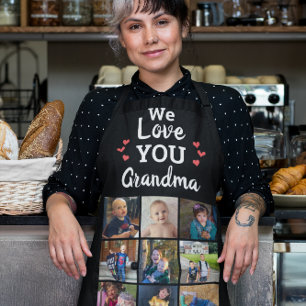 Delantal Abuelitos Abuelos 12 Collages de fotos Keepsake