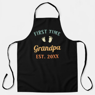 Delantal Abuelo Abuelo Abuelo Nonno Gramates Primera Vez Ab