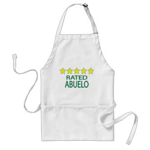 Delantal Abuelo de cinco estrellas