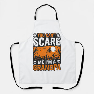 Delantal Abuelo Espantoso Diseño de Camiseta Vintage de Hal