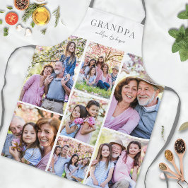 Delantal Abuelo fotográfico personalizado