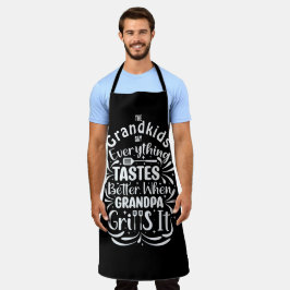 Delantal Abuelo Funny Personalizado BBQ Chef