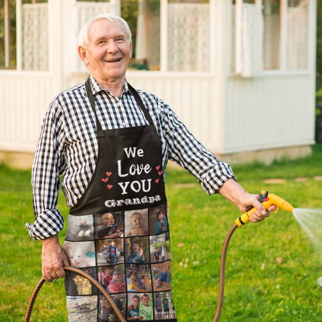 Delantal Abuelos Abuelos Collage de fotos Keepsake (Subido por el creador)