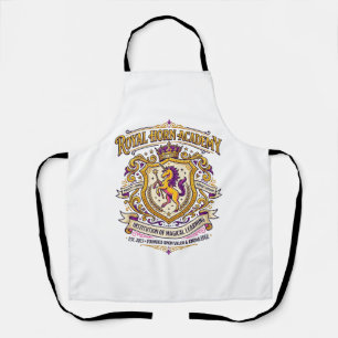 Delantal Academia del Cuerno Real de Unicornio Diseño Elega