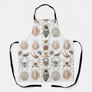 Delantal Academia Oscura Haeckel Vintage Araña Simetría Art