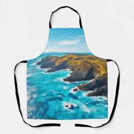 Delantal Acantilados oceánicos: costa salvaje