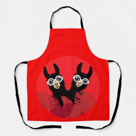 Delantal Accesorios de la flema llamada alpaca