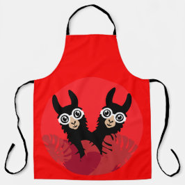 Delantal Accesorios de la flema llamada alpaca