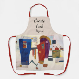 Delantal Accompanied Contrast, Kandinsky 