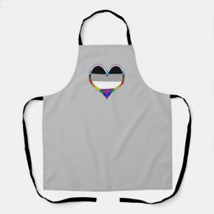 Delantal Ace Pride Heart Apron