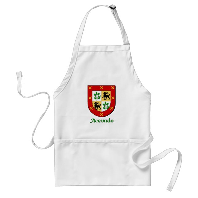 Delantal Acevado Family Shield Apron (Frente)
