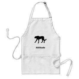 Delantal Actitud de Cheetah