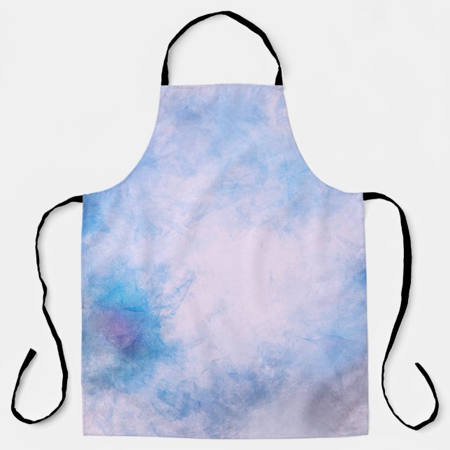 Delantal acuarela abstracta de arte de fondo (Anverso)