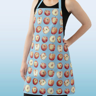 Delantal Acuarela de fruta de Apple