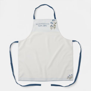 Delantal Acuarela de invierno 
