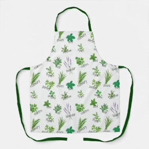 Delantal Acuarela Herb Apron