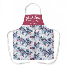 Acuarela Invierno Arándano Abuela Est Navidad