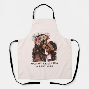 Delantal Acuarela Madre negra e hija (4)