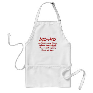 Delantal ADHD piensan más